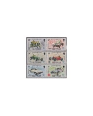 F-EX29314 ENGLAND UK MAN IS MNH 1985 MOTORCYCLING EVENT MOTO CENTURY MOTORING.