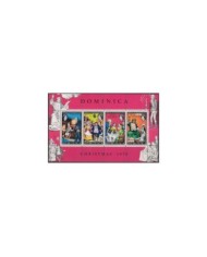 F-EX29621 CHRISTMAS IS MNH RELIGION 1972 CHRISTMAS NAVIDAD ANUNTIATION ANGELS.