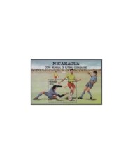 F-EX29907 NICARAGUA MNH 1981 SPAIN SOCCER FOOTBALL WORLD CHAMPIONSHIP.
