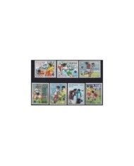F-EX29912 NICARAGUA MNH 1986 MEXICO SOCCER FOOTBALL WORLD CHAMPIONSHIP.
