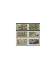 F-EX29916 RUMANIA MNH 1985 MEXICO SOCCER FOOTBALL WORLD CHAMPIONSHIP.