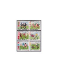 F-EX29919 RUMANIA MNH 1988 EUROPA CHAMPIONSHIP SOCCER FOOTBALL.