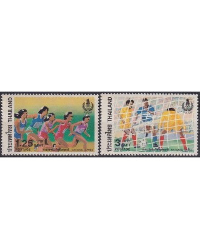F-EX29940 THAILAND MNH NATIONAL GAMES SOCCER FOOTBALL ATHLETISM.