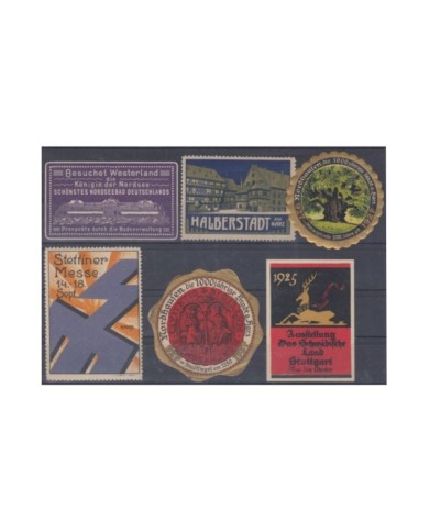 F-EX8822 ALEMANIA GERMANY DEUTSCHLAND CINDERELLA MNH STAMP LOT.