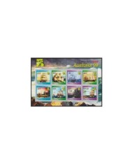 F-EX30325 NEVIS MNH 1986 100th STATUE OF LIBERTY SHIP BOAT SAILBOAT BARCOS.