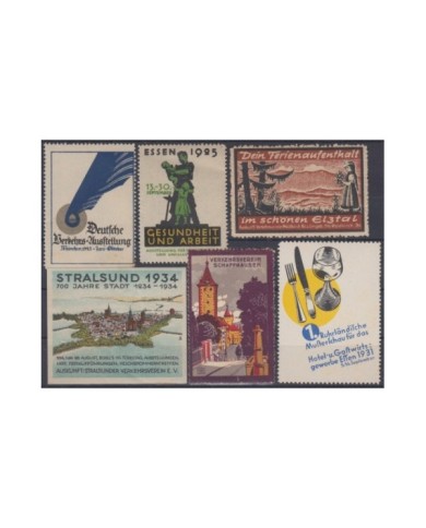 F-EX8835 ALEMANIA GERMANY DEUTSCHLAND CINDERELLA MNH STAMP LOT.
