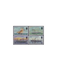 F-EX30479 UK ENGLAND GUERNSEY MNH 1981 INTER ISLAND TRANSPORT SHIP BARCOS.