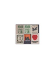 F-EX8850 ALEMANIA GERMANY DEUTSCHLAND CINDERELLA 1914 MH - NO GUM STAMP LOT.