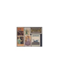 F-EX8851 ALEMANIA GERMANY DEUTSCHLAND CINDERELLA 1914 MH - NO GUM STAMP LOT.
