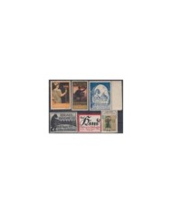 F-EX8853 ALEMANIA GERMANY DEUTSCHLAND CINDERELLA 1912 MH - NO GUM STAMP LOT.