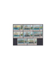 F-EX30590 NEVIS MNH 1987 200th ANIV HORATIO NELSON SHIP BOAT SAILBOAT BARCOS.