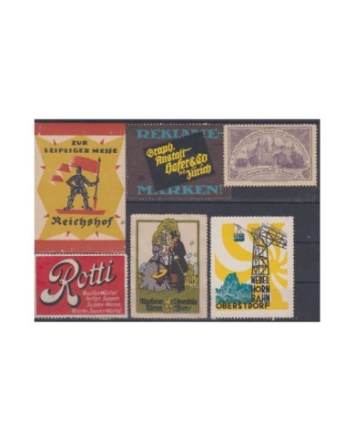 F-EX8923 ALEMANIA GERMANY DEUTSCHLAND CINDERELLA MH - NO GUM STAMP LOT.