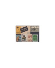 F-EX8942 ALEMANIA GERMANY DEUTSCHLAND CINDERELLA MH - NO GUM STAMP LOT.