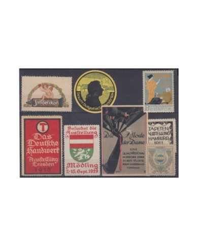 F-EX8945 ALEMANIA GERMANY DEUTSCHLAND CINDERELLA MH - NO GUM STAMP LOT.8.99