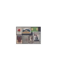 F-EX8864 ALEMANIA GERMANY DEUTSCHLAND CINDERELLA MH - NO GUM STAMP LOT.