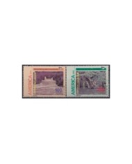 F-EX30874 ECUADOR MNH 1990 AMERICA UPAEP INDIAN LANDSCAPE.