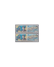 F-EX30877 GIBRALTAR MNH 1992 DISCOVERY COLON COLUMBUS SHIP BARCOS MAP.