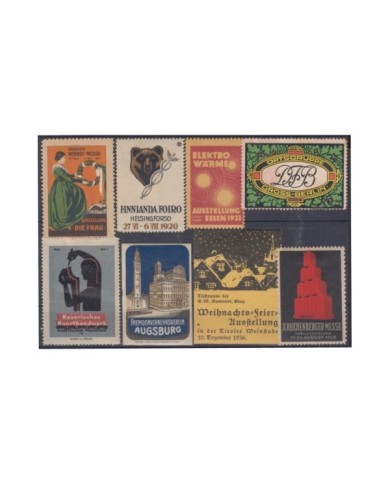 F-EX8871 ALEMANIA GERMANY DEUTSCHLAND CINDERELLA MH - NO GUM STAMP LOT.