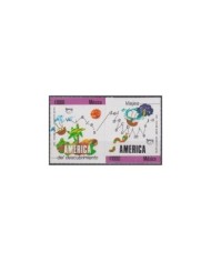 F-EX30905 MEXICO MNH DISCOVERY OF AMERICA COLON COLUMBUS.