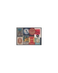 F-EX8880 ALEMANIA GERMANY DEUTSCHLAND CINDERELLA MH - NO GUM STAMP LOT.