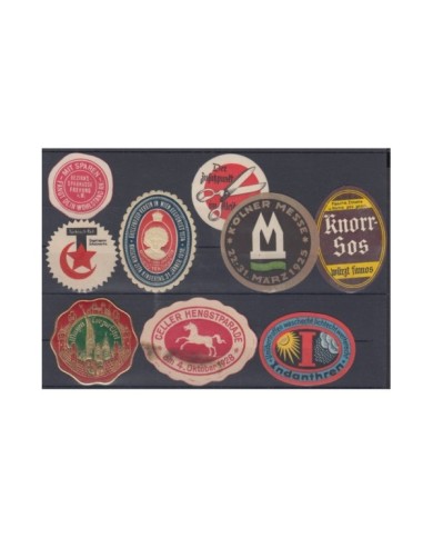 F-EX8881 ALEMANIA GERMANY DEUTSCHLAND CINDERELLA MH - NO GUM STAMP LOT.