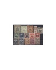 F-EX17775 EL SALVADOR REVENUE STAMPS