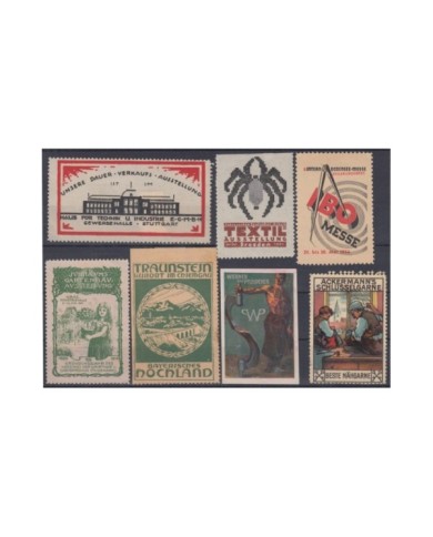 F-EX8885 ALEMANIA GERMANY DEUTSCHLAND CINDERELLA MH - NO GUM STAMP LOT.