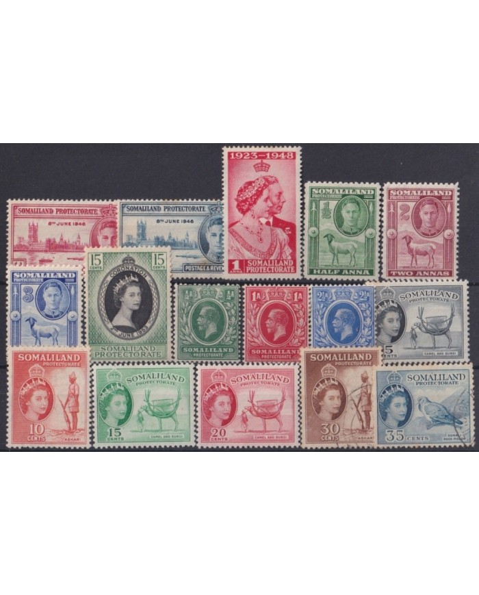 F-EX20538 SOMALILAND SOMALIA  STAMPS LOT