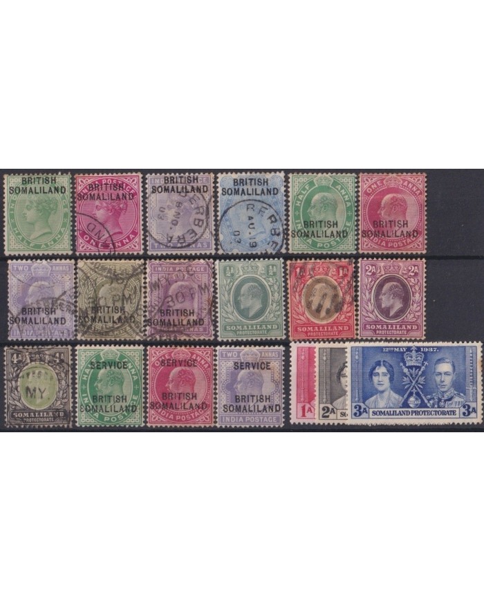 F-EX20538 SOMALILAND SOMALIA  STAMPS LOT