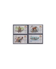 F-EX31036 CAMBODIA MNH 1991 OLYMPIC GAMES BARCELONA TENNIS PIN PONG BOXING.