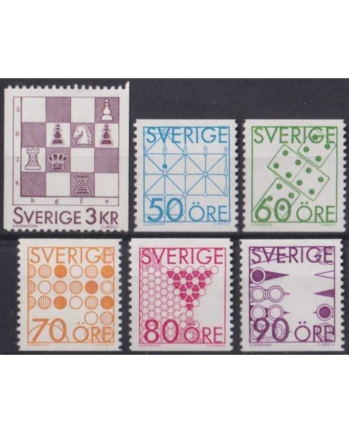 F-EX31322 SWEDEN SVERIGE MNH 1985 CHESS AJEDREZ