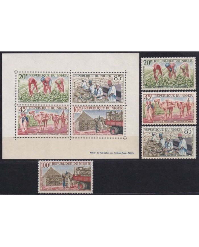 F-EX31924 NIGER MNH 1963 FOOD CAMPAING CAMEL CAMELLO.