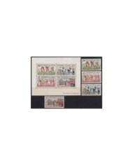 F-EX31925 NIGER MNH 1964 US PRESIDENT JOHN F. KENNEDY SHEET.