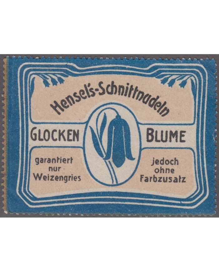 F-EX8987 ALEMANIA GERMANY DEUTSCHLAND CINDERELLA SOAP STAMP 64x47mm. NO GUM