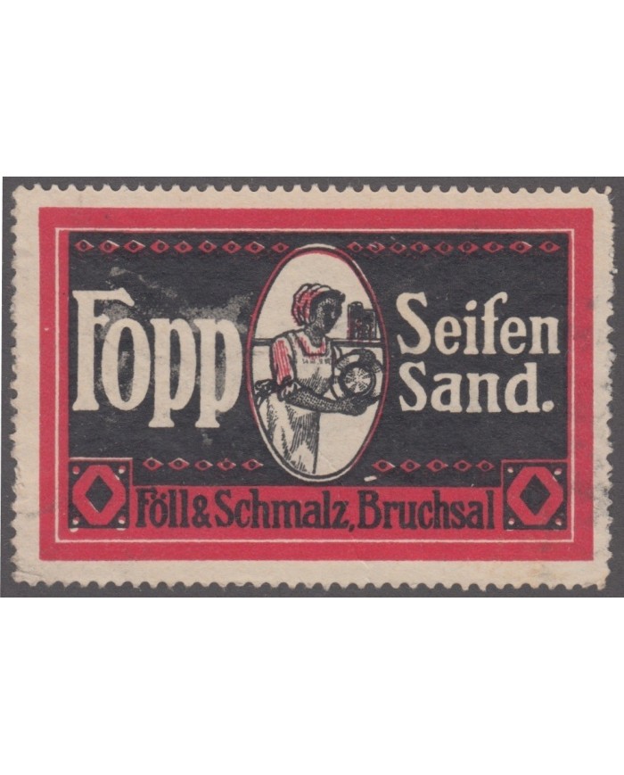 F-EX8990 ALEMANIA GERMANY DEUTSCHLAND CINDERELLA SOAP STAMP 60x40mm. MH