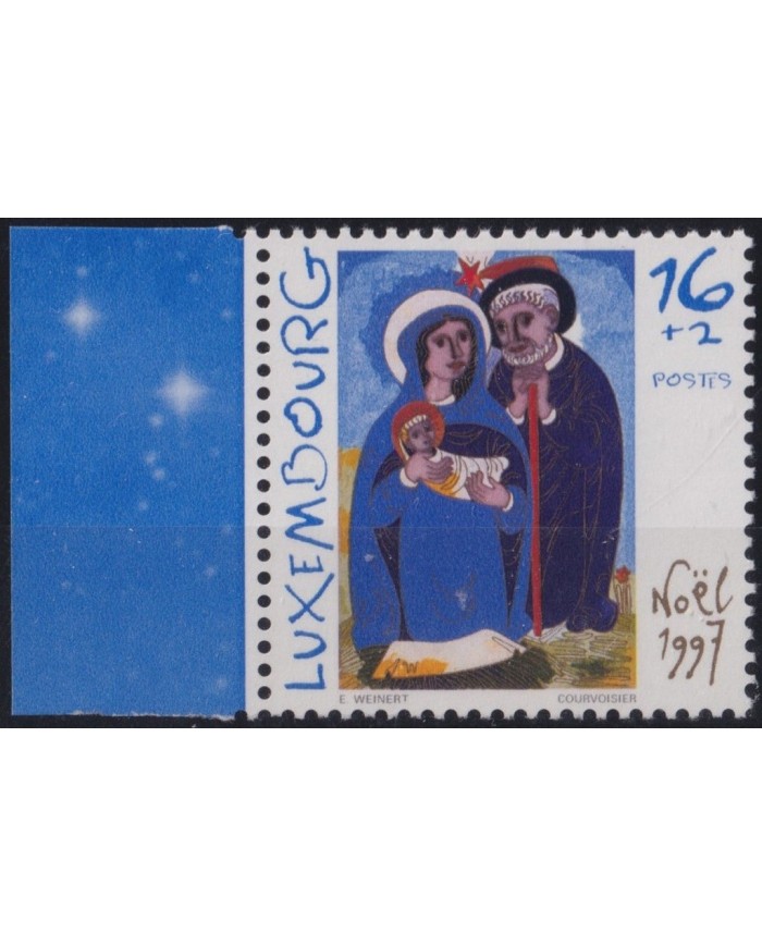 F-EX30039 LUXEMBOURG MNH 1997 RELIGION ART CHRISTMAS NAVIDAD ARTE.