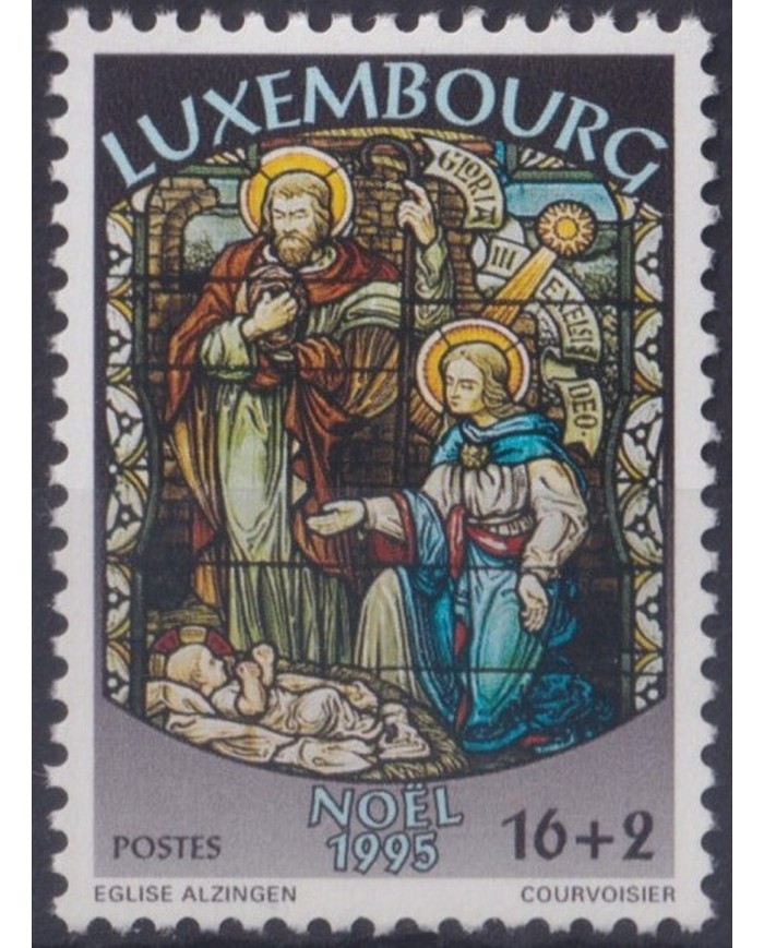 F-EX30040 LUXEMBOURG MNH 1995 RELIGION ART CHRISTMAS NAVIDAD ARTE.