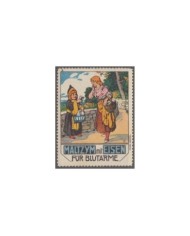 F-EX9012 ALEMANIA GERMANY DEUTSCHLAND CINDERELLA FOOD 43x55mm. NO GUM.