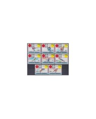 F-EX31323 COOK IS MNH 1988 OLYMPIC GAMES SEOUL TENNIS TRIP
