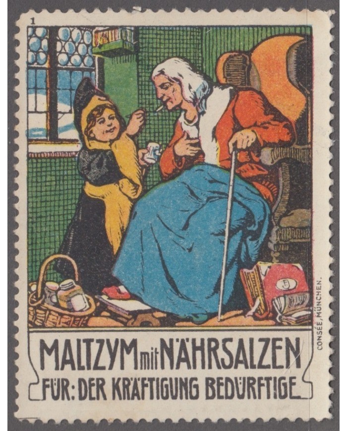 F-EX9013 ALEMANIA GERMANY DEUTSCHLAND CINDERELLA FOOD 43x55mm. NO GUM.