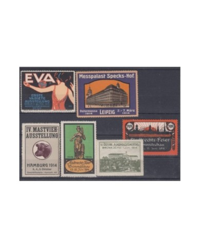 F-EX9016 ALEMANIA GERMANY DEUTSCHLAND CINDERELLA STAMPS LOT 1911. MNH.