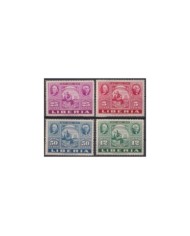 F-EX31679 MALAWI MNH 1966 CENTENARY OF FIST POST OFFICE STAMPS.