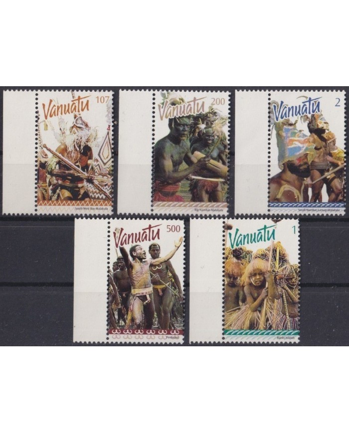 F-EX31744 VANUATU MNH MALAKULA ETHNIC RELIGION.