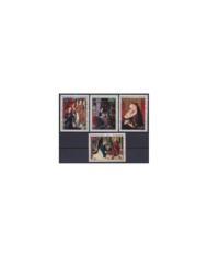 F-EX31995 DAHOMEY MNH 1969 ART PAINTING REMBRANDT COURBET.
