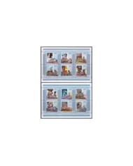 F-EX33042 GUINEE GUINEA MNH 2001 CLASSIC MOVIE CINEMA POSTER RAILROAD FERROCARRIL