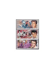 F-EX33058 DOMINICA MNH 1988 CINEMA CLASSIC MOVIE MUSIC ELVIS PRESLEY.