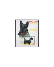 F-EX33147 TUVALU MNH 2000 DOMESTICAL DOG PERROS.