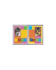 F-EX33158 GUYANA MNH 2001 FAUNA DOG PERROS GATOS CATS FELINE.