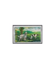 F-EX33225 MONACO MNH 1975 DOG PERROS INTERNATIONAL DOG SHOW.