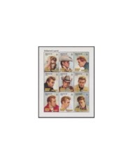 F-EX33378 TADJIKISTAN MNH 2000 CINEMA CLASSIC MOVIE ELIZABETH TAYLOR.